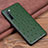 Coque Luxe Cuir Housse Etui S03 pour Oppo Reno3 Vert