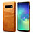 Coque Luxe Cuir Housse Etui S03 pour Samsung Galaxy S10 5G Petit