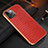 Coque Luxe Cuir Housse Etui S04 pour Apple iPhone 13 Mini Rouge