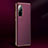 Coque Luxe Cuir Housse Etui S05 pour Huawei Nova 8 5G Violet