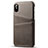 Coque Luxe Cuir Housse Etui S06 pour Apple iPhone Xs Petit