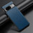 Coque Luxe Cuir Housse Etui S06 pour Google Pixel 8 5G Bleu