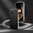 Coque Luxe Cuir Housse Etui S07 pour Apple iPhone 16 Pro Max Noir