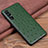 Coque Luxe Cuir Housse Etui S07 pour Oppo Reno3 Pro Vert