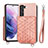 Coque Luxe Cuir Housse Etui S08D pour Samsung Galaxy S21 Plus 5G Petit