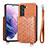 Coque Luxe Cuir Housse Etui S08D pour Samsung Galaxy S21 Plus 5G Petit