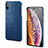 Coque Luxe Cuir Housse Etui S12 pour Apple iPhone Xs Petit