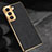 Coque Luxe Cuir Housse Etui TB1 pour Samsung Galaxy S22 Plus 5G Noir