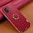 Coque Luxe Cuir Housse Etui XD1 pour Samsung Galaxy M40S Rouge