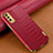 Coque Luxe Cuir Housse Etui XD1 pour Vivo Y12A Rouge