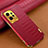 Coque Luxe Cuir Housse Etui XD1 pour Xiaomi Redmi Note 12 4G Rouge