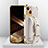 Coque Luxe Cuir Housse Etui XD2 pour Apple iPhone 13 Blanc