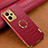 Coque Luxe Cuir Housse Etui XD2 pour Realme 10 5G Rouge