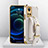 Coque Luxe Cuir Housse Etui XD2 pour Realme GT Neo3 5G Blanc