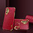 Coque Luxe Cuir Housse Etui XD2 pour Samsung Galaxy A32 4G Rouge