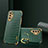 Coque Luxe Cuir Housse Etui XD2 pour Samsung Galaxy M32 5G Vert