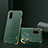 Coque Luxe Cuir Housse Etui XD2 pour Samsung Galaxy S20 5G Vert