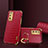 Coque Luxe Cuir Housse Etui XD2 pour Samsung Galaxy S20 FE 4G Rouge