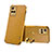 Coque Luxe Cuir Housse Etui XD2 pour Vivo Y21 Jaune