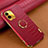 Coque Luxe Cuir Housse Etui XD2 pour Xiaomi Poco C50 Rouge