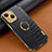 Coque Luxe Cuir Housse Etui XD3 pour Apple iPhone 13 Noir