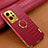 Coque Luxe Cuir Housse Etui XD3 pour Xiaomi Redmi Note 12 4G Rouge