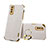 Coque Luxe Cuir Housse Etui XD4 pour Vivo iQOO U1 Blanc