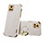 Coque Luxe Cuir Housse Etui XD4 pour Vivo iQOO U3 5G Blanc