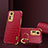 Coque Luxe Cuir Housse Etui XD4 pour Xiaomi Redmi Note 12S Rouge