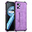 Coque Luxe Cuir Housse Etui Y01B pour Oppo A96 4G Violet