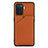 Coque Luxe Cuir Housse Etui Y01B pour Oppo F19 Pro Marron