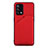 Coque Luxe Cuir Housse Etui Y01B pour Oppo F19s Rouge