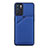 Coque Luxe Cuir Housse Etui Y01B pour Oppo Reno6 5G Bleu