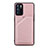 Coque Luxe Cuir Housse Etui Y01B pour Oppo Reno6 5G Or Rose