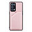 Coque Luxe Cuir Housse Etui Y01B pour Oppo Reno6 Pro+ Plus 5G Or Rose