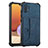 Coque Luxe Cuir Housse Etui Y01B pour Samsung Galaxy M32 5G Bleu