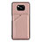 Coque Luxe Cuir Housse Etui Y01B pour Xiaomi Poco X3 NFC Or Rose