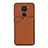 Coque Luxe Cuir Housse Etui Y01B pour Xiaomi Redmi 10X 4G Marron