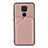 Coque Luxe Cuir Housse Etui Y01B pour Xiaomi Redmi 10X 4G Or Rose