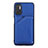 Coque Luxe Cuir Housse Etui Y01B pour Xiaomi Redmi Note 10 5G Bleu