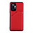 Coque Luxe Cuir Housse Etui Y01B pour Xiaomi Redmi Note 10 Pro Max Rouge