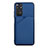 Coque Luxe Cuir Housse Etui Y01B pour Xiaomi Redmi Note 11 4G (2022) Bleu