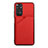 Coque Luxe Cuir Housse Etui Y01B pour Xiaomi Redmi Note 11 4G (2022) Rouge