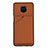 Coque Luxe Cuir Housse Etui Y01B pour Xiaomi Redmi Note 9 Pro Marron