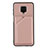 Coque Luxe Cuir Housse Etui Y01B pour Xiaomi Redmi Note 9 Pro Max Or Rose