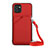 Coque Luxe Cuir Housse Etui Y02B pour Samsung Galaxy A03 Rouge