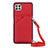 Coque Luxe Cuir Housse Etui Y02B pour Samsung Galaxy A22s 5G Rouge