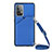 Coque Luxe Cuir Housse Etui Y02B pour Samsung Galaxy A52 4G Bleu