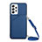 Coque Luxe Cuir Housse Etui Y02B pour Samsung Galaxy A53 5G Bleu