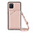 Coque Luxe Cuir Housse Etui Y02B pour Samsung Galaxy M60s Or Rose